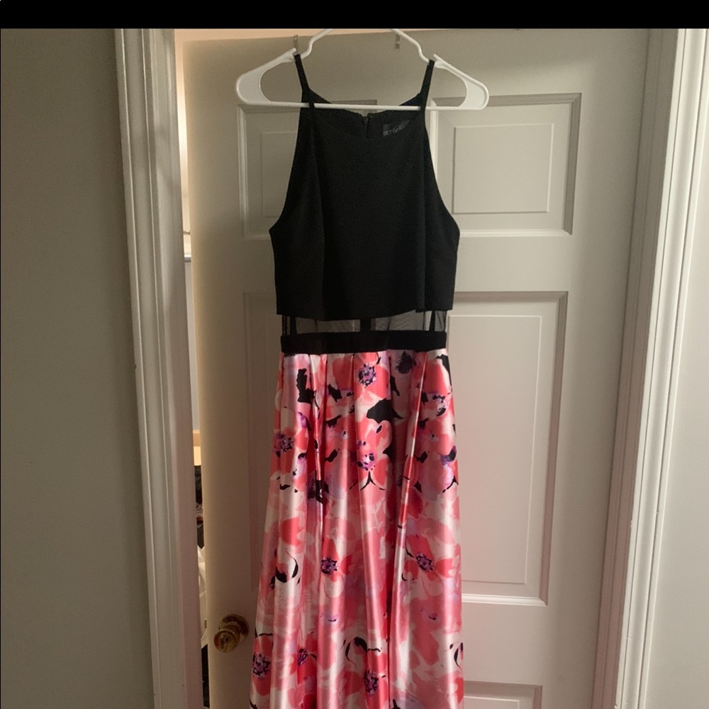 Floral Evening Gown